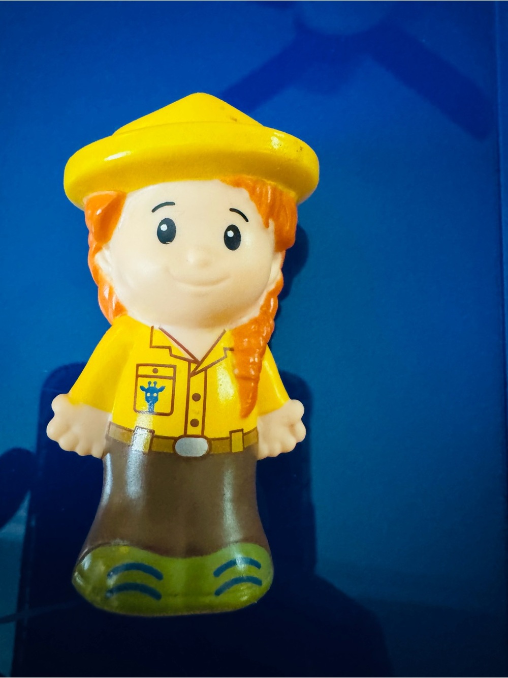 Yellow-Hat Adventure Ranger Figure for Kids
